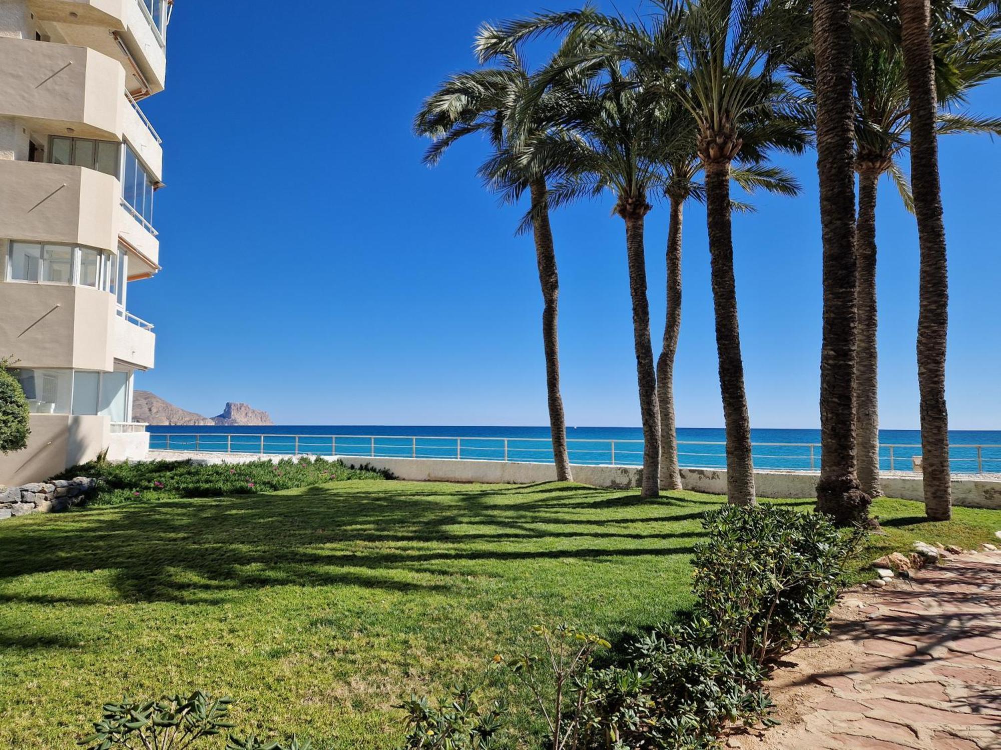Azul - Estudio Con Vistas Al Mar, Piscina Y Acceso Directo A La Playa By Redi Altea Bagian luar foto